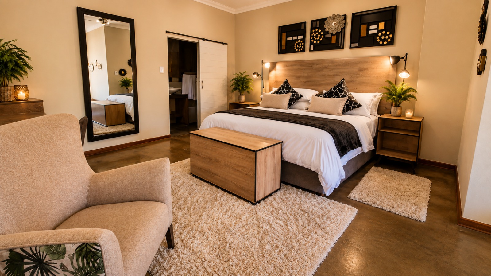 African Legacy double guest room
